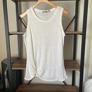 Athleta Knit Linen Sleeveless Tank